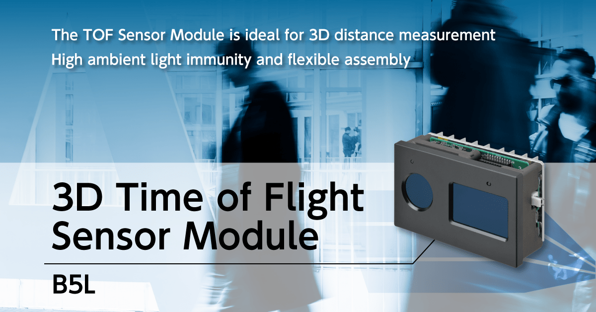 3D TOF sensor module - B5L | OMRON - China