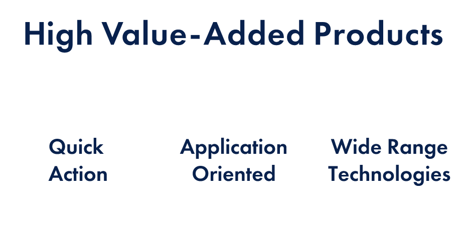 High-value-added Products:Quick Action