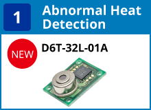 (1) Abnormal heat Detection:D6T-32L-01A(NEW)